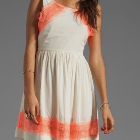 Free People Georgia Dress  in Alabaster sz 4 NWT - Picture 1 of 5